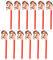MAGICLULU Spielset Für Kinder 12 Stück Aufblasbare Pferdekopf-Stöcke Pferdekopf-Stick Ballonbühne Interaktiver Stick Jubel-Requisiten Für Pferde-Motto-Geburtstagsfeier Mini-Spielzeug