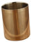 ABOOFAN alte Vase goldener Stifthalter Kreisvase Kerzenhalter Ornament Golddekor Stifthalter aus Edelstahl tonne aus edelstahl Blumen Leuchter becher aus edelstahl schmücken Dekorationen