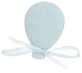 12 magneti calamite in resina per bomboniera ideali per bomboniere nascita laurea comunione cresima vari soggetti e animali (Palloncino Opaco Celeste 5cm)