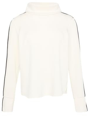 s.Oliver BLACK LABEL Damen 2157084 Sweatshirt mit Umlegekragen, 200, 36