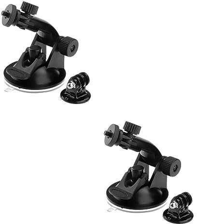 COSMEVIVI 2 Set Di Supporto Universale Per Tazza Per Action Camera Supporto Per Treppiede Per 3/4/5 Facile Da Usare 2 Pezzi*2