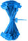 QIMEI-SHOP Collier de Serrage Bleu 150mm x 3 mm Attache Câble Plastique Serre Cable Étiquette Organiser pour Marquer Cable Management Jardinage 100 Pièces