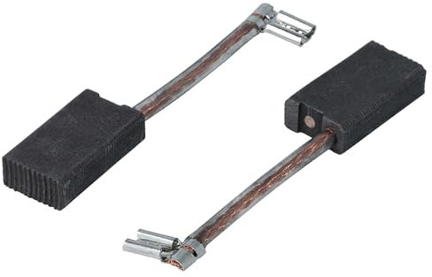 vhbw 2X Kohlebürste 6,2 x 12,5 x 23 mm Ersatz für Bosch 1.609.B06.661, 1609B06661, 4059952506579 für Kappsäge, Gehrungssäge