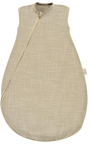 Kinderhaus Blaubär Alvi Kinderschlafsack Sommertraum & Windel Blaubaer | Sommerschlafsack | Leichter Baumwollschlafsack TOG-Wert 0,5 | Mull Baby Schlafsack ohne Ärmel | Außensack für Jungen & Mädchen