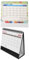 DIYEAH 2 Stücke Tischkalender 2024 Tageskalender Wandkalender Familienkalender Digitaluhr büroartikel büromaterial Kalender 2024 Schreibtisch Desktop-Kalender 2024 monatlich Papier