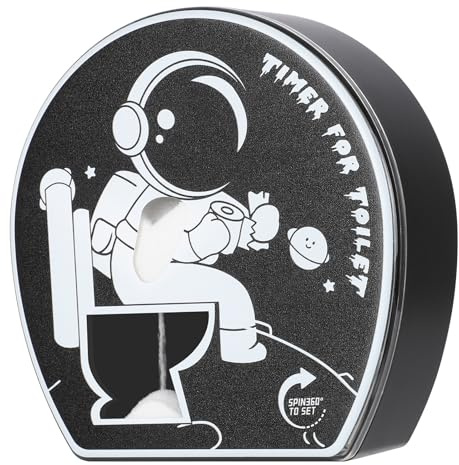 Tyatiyzn Sablier de 5 minutes pour les toilettes, sablier créatif, couleurs pour enfants, cuisine à la maison.