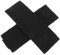 IMIKEYA 4Pcs Self Adhesive Protective Fan Filters for Indoor Ceiling Fans Activated Carbon Pads Easy Installation Extend Lifespan Capture