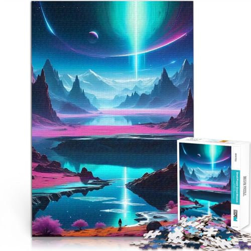 Puzzle für Erwachsene mit 1000 Teilen Herausforderndes Spiel Riesental Jedes Stück ist einzigartig – Anspruchsvolles Familienspiel52x38cm