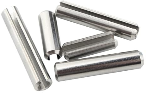 Geteilte Federstifte M3 304 Edelstahl Federtyp Zylinderstifte Schlitzdübel(M3x16mm-100pcs)
