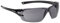 Bolle Safety 253-PR-40058 Prism Safety Eyewear with Shiny Black Rimless Frame and Smoke Anti-Scratch/Anti-Fog Lens, 180-Pair, Universal
