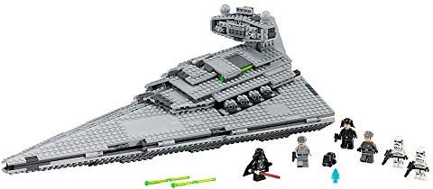 Lego Star Wars 75055 Imperial Star Destroyer + gratuit Darth Vader Porte Clés LED