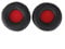 Almohadilla de Auriculares Reemplazo para Sony MDR-ZX600 - Negro y Rojo