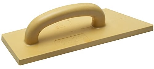Meister Fummelbrett Kunststoff - 260 x 80 mm / PU-Reibebrett für Maurer und Fliesenleger / Kartätsche / Putzbrett / Glättscheibe / 4150500