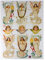 Glanzbilder EF 7332 Engel Engelskopf Kleid Kerze Posiebilder Scrapbook Deko GWI 603