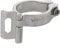 Venzo Road Mountain Bike Bicycle Adjustable Braze On Front Derailleur Adapter Clamp 34.9mm Silver Compatible with Shimano Sram