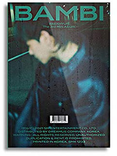 Baekhyun Bambi 3rd Mini Album Photobook version (No poster, Cover B)