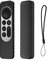 SASKATE TV-Fernbedienung Silikonhülle, Dropproof staubdicht Schutzhülle kompatibel für Apple TV Stick 4k 2021 Siri Remote