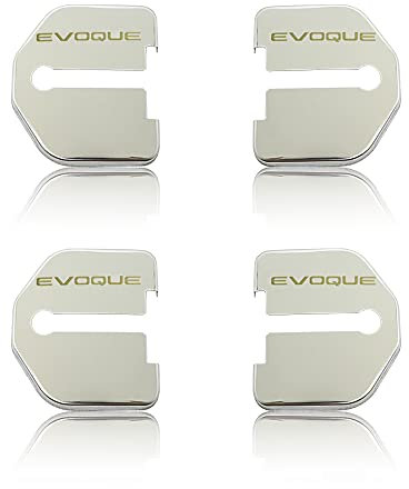GHXSport 4X décoration intérieure de Couvercle de Serrure de Porte, pour Range Rover evoque 2011-2020 Accessoires de Style d'autocollant de Protection