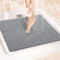 ROIMOE Duschmatte rutschfest Quadratisch, PVC-Luffa Duschmatte Komfort Sicherheits Duschmatten Massage Anti-Rutschmatte für Nassbereiche Schnell Trocknend Leichte Reinigung (53 x 53 cm)