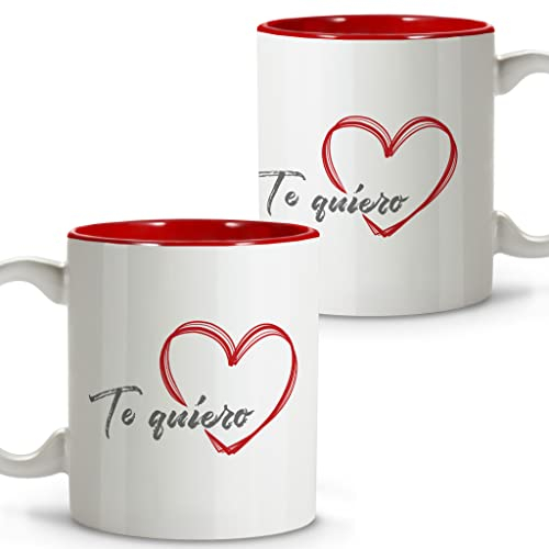 Taza de San Valentín para Parejas. Regalos Para Mujer Joven. Regalo Madre. Regalos Pareja. Regalo Para Parejas. Chavenas Cafe. Regalos 14 de Febrero Romanticos. Presente Dia Dos Namorados Homem