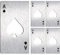 5 Pieces Casino Bottle Opener Stainless Steel Ace Bottle Opener Cards Poker Card Bottle Openers Credit Card Size Beer Bottle Cap Opener for Your Wallet
