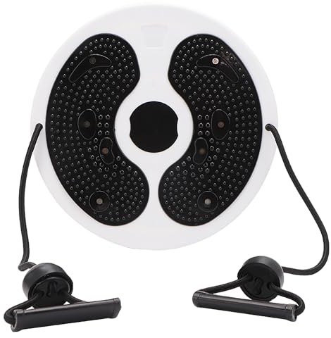 Funvalley Surperfect AB Twist Waist Disc Board Schwarz Balance Board zum Abnehmen von Taille, Armen, Hüften, Oberschenkeln