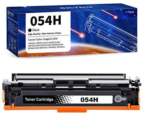 054 054H Druckerpatronen Kompatible für Canon 054 054H Toner für Canon i-Sensys LBP621cw LBP623cdw MF643cdw MF641cw MF645cx LBP622cdw MF640c MF644cdw MF642Cdw LBP620c (Schwarz)