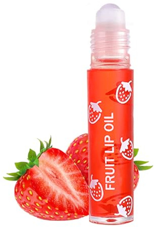 Feuchtigkeitsspendendes Lippenöl – Glitzer-Lipgloss Aufrollen, Farblos Roll Lip Glow Oil Durchsichtig, Lippenöl, Roll- Set, Transparent, Farblos, Lippenlotion, Lipgloss Mit Fruchtgeschmack