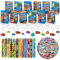 Rennauto Kinder Party Geschenke, Racing Car Party Mitgebsel Set Geschenktasche ArmbäNder SchlüSselanhäNger Aufkleber, Rennauto Theme Geburtstag Geschenk, FüR Jungen MäDchen Geburtstag Party Supplies