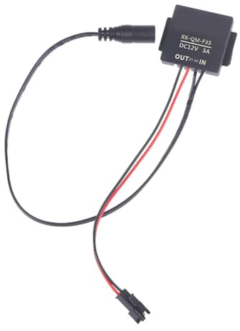 Diheohg 1 interruttore per specchio da bagno 5-12 V, interruttore touch, sensore per luce LED, fari, facile da installare, tinta unita