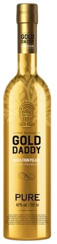 Gold Daddy Pure Vodka – Premium Polish Potato Vodka, Ultra-Smooth & Distilled for Purity – 70cl, 40% ABV | Crafted with Pristine Chalk Aquifer Water | Perfect for Cocktails & Neat Enjoyment