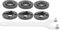 DIYEAH 1Set Angle Grinder Wrench Set with Lock Nut Handle Pin Grinder Attachments Compatible with Makita Durable Non Slip Grip for Professional Use