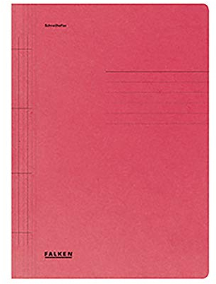 Karton-Schnellhefter - Manilakarton - rot