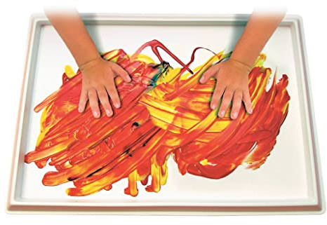 Roylco R-7512 Finger Paint No-Mess Tray, Grade Kindergarten to 1, 1.02 Height, 1.18 Wide, 19.76 Length