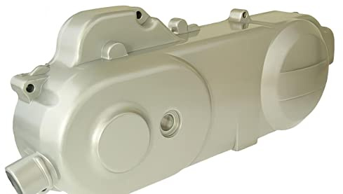101 Octane Variomatikdeckel 12 Zoll 729mm Silber für GY6 50ccm
