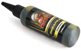 Korda Aroma für Boilies, Pellets & Partikelköder zum Karpfenangeln GOO Liquids Kiana Carp Dip, Geschmack:Pineapple Power Smoke