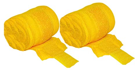 Lisaro Boxbandagen Elastisch, 4,5m, Farben gelb