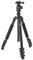 Sirui ET-1004/E-10 Easy Traveler Dreibeinstativ (mit E-10 Kopf, Aluminium, Höhe: 139 cm, Gewicht: 1,3 kg, Belastbarkeit: 8 kg, mit Tasche und Gurt) schwarz