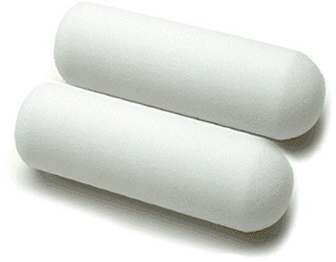 REDTREE Lot de 2 mini rouleaux en mousse de 10,2 cm