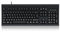 Perixx PERIBOARD-106, USB-Kabelgebundene Tastatur in Vollformat mit ergonomischen Design, Schwarz, Deutsches QWERTZ Layout