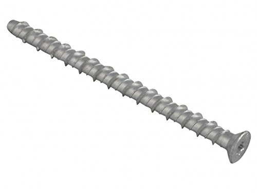 Concrete Bolts Countersunk Torx | M6 x 130mm | Elementech Coated | Box 100