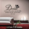 A&D design - WANDTATTOO Sprüche/Zitate ***Denke nicht so oft,  *** (Motiv 2, 90cm)