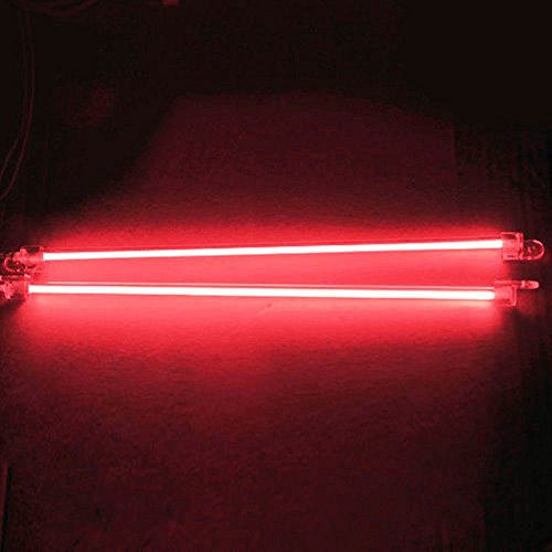 Mintice™ 30cm KFZ Unterboden Innenbeleuchtung Fußraumbeleuchtung Neonröhren Licht Kaltkathoden Rot CCFL