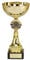 Trophy Presentation Cup Gold Shield 24cm Free Engraving up to 45 Letters 325E