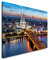 Paul Sinus Art Köln Skyline 120x 80cm Inspirierende Fotokunst in Museums-Qualität für Ihr Zuhause als Wandbild auf Leinwand in