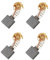 Carbon Brush Set of 4 for Makita CB204 CB203 CB202 CB200 191953-5 191957-7 Angle Grinder