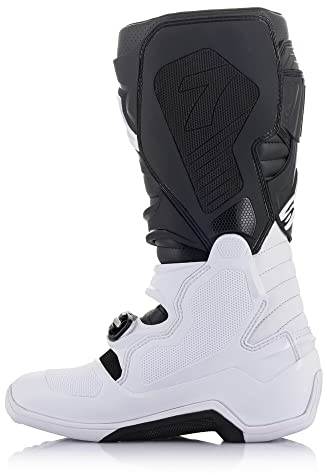 Alpinestars Tech 7 Stivali da motocross (White/Black,7 (40.5))
