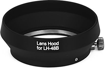 Gegenlichtblende Sonnenblende kompatibel für Olympus M.Zuiko Digital 17mm f/1.8 ED LH-48B LH-48