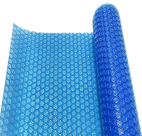 XRDSHY Solarplane Pool Abdeckplane Rechteck Solar Pool Abdeckung, Blue Thermal Floating Spa Decke Whirlpool Sommer Plane,Dicke 500µm,200cm x 300cm (6ft×10ft)