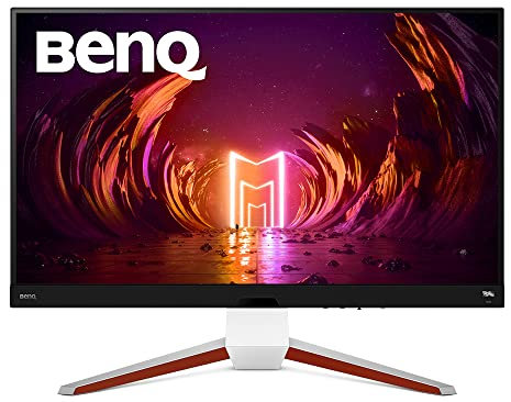 BenQ MOBIUZ EX3210U Gaming Monitor 32 4K UHD 144Hz 1ms w/Remote | IPS | HDRi | AdobeRGB | P3 | Freesync Premium Pro | Height, Swivel & Tilt | 2.1 Audio & Subwoofer | Noise-Cancelling Mic | HDMI 2.1